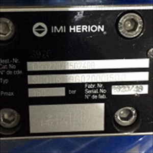 驱动方式HERION海隆S10G02G0192185MV电磁阀