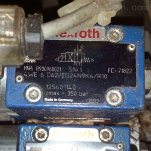 REXROTH电磁阀4WE6D62/EG24N9K4/R10用法